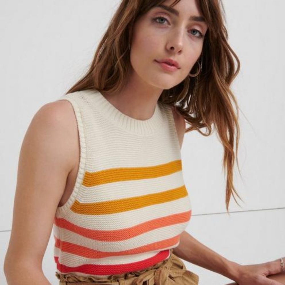 Lucky Brand Ombre Sweater Shell